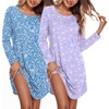 Blue Floral/Purple Floral