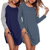 Blue Grey/Dark Blue Striped