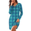 Turquoise Plaid