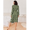Ekouaer Kimono Robes for Women Long Lightweight Knit Soft Bathrobe(Army Green Bigfoot)