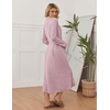 Ekouaer Womens Robe Long Lightweight Bathrobe Soft Light Bath Robe S-3XL(A-pink)