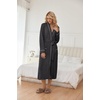 Ekouaer Womens Robe Long Lightweight Bathrobe Soft Light Bath Robe S-3XL(Gray)