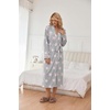 Ekouaer Womens Robe Long Lightweight Bathrobe Soft Light Bath Robe S-3XL(Star)