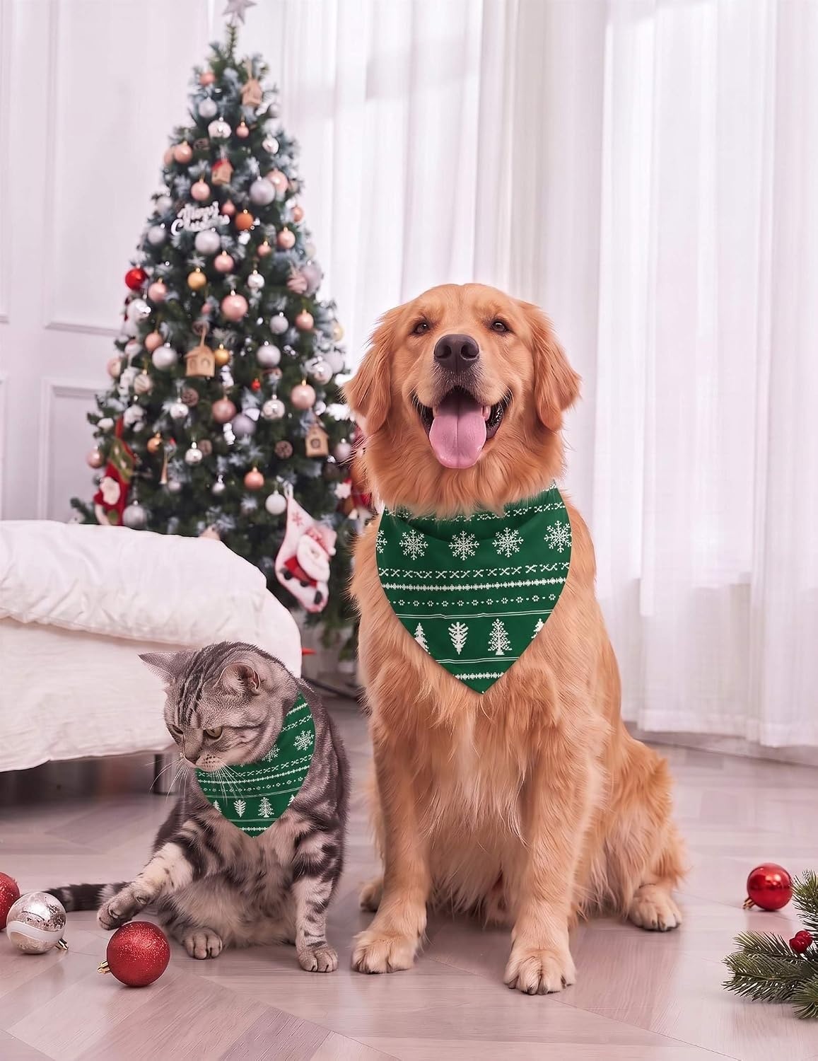 image:imageEkouaer Family Christmas Pajamas Matching sets Soft Pjs Holiday Lounge SetsGreen Santa