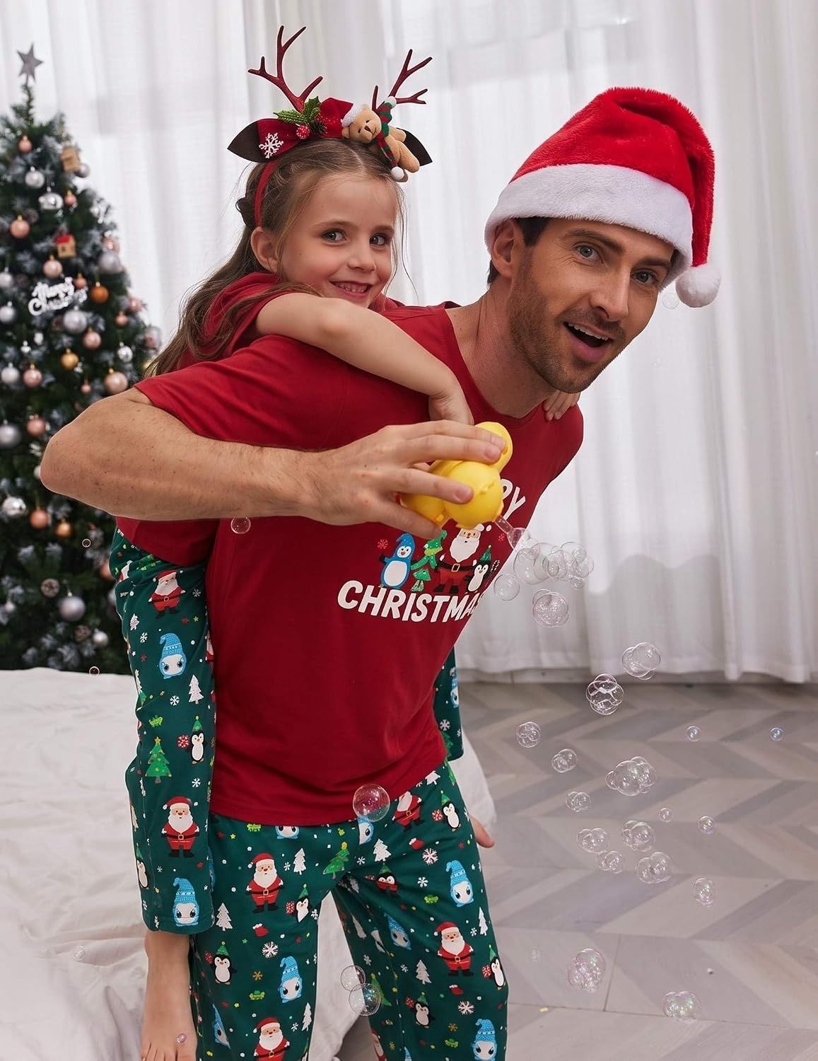 image:imageEkouaer Family Christmas Pajamas Matching sets Soft Pjs Holiday Lounge SetsMerry Christmas