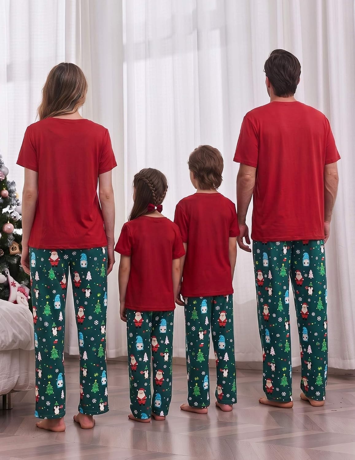 image:imageEkouaer Family Christmas Pajamas Matching sets Soft Pjs Holiday Lounge SetsMerry Christmas
