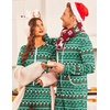 Ekouaer Christmas Matching Onesie for Couples Adult Hooded Pajamas(A-christmas Socks)