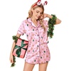 Pink Christmas Gingerbread Print