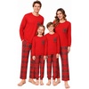 Christmas Tartan Plaid Pattern- Red&black