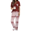Wine Red Plaid