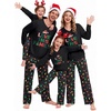 Black Xmas Family Lights