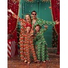 Ekouaer Family Christmas Pajamas Matching Pjs Sets for Women, Men and Kids(Red Christmas Elf)