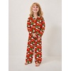 Ekouaer Family Christmas Pajamas Matching Pjs Sets for Women, Men and Kids(Red Christmas Elf)