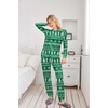 Ekouaer Womens Jogger Pajama Sets Long Sleeve Sleepwear Lounge Sets XS-XXL(Green Christmas Tree)