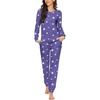 Purple Star Print