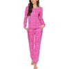 Rose Red Leopard Print