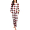 White Red Green Plaid