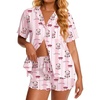 Pink Stripe Teddy