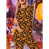 Ekouaer Women’s Pajama Sets Long Sleeve Jogger Pj Sets with Pockets XS-XXL(Halloween Pumpkin Print)