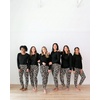 Ekouaer Women’s Pajama Sets Long Sleeve Jogger Pj Sets with Pockets XS-XXL(Leopard)