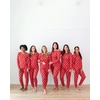 Ekouaer Women’s Pajama Sets Long Sleeve Jogger Pj Sets with Pockets XS-XXL(Red Bow Print)
