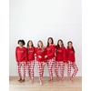 Ekouaer Women’s Pajama Sets Long Sleeve Jogger Pj Sets with Pockets XS-XXL(Red Buffalo Plaid Heart)