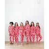 Ekouaer Women’s Pajama Sets Long Sleeve Jogger Pj Sets with Pockets XS-XXL(Red Heart)