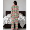 Ekouaer Women’s Long Sleeve Pajama Set Cozy 2 Piece PJS Matching Sleepwear(Gingerbread Men)