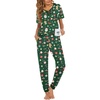 Green Christmas-santa