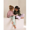 Ekouaer 2 Pack Girls Pajama Pants Cute Print PJ Bottoms With Pockets(Green Plaid_pink Plaid)