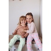 Ekouaer 2 Pack Girls Pajama Pants Cute Print PJ Bottoms With Pockets(Green Plaid_pink Plaid)