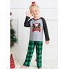 Ekouaer 2 Pack Girls Pajama Pants Cute Print PJ Bottoms With Pockets(Red Plaid_green Plaid)