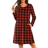 A Red Black Plaid
