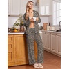 Ekouaer&nbsp;Pajamas&nbsp;Set&nbsp;for&nbsp;Women&nbsp;Cotton&nbsp;Pjs&nbsp;Button&nbsp;Up&nbsp;Long&nbsp;Sleeve&nbsp;Lounge&nbsp;Sets(Leopard)