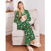 Ekouaer&nbsp;Pajamas&nbsp;Set&nbsp;for&nbsp;Women&nbsp;Cotton&nbsp;Pjs&nbsp;Button&nbsp;Up&nbsp;Long&nbsp;Sleeve&nbsp;Lounge&nbsp;Sets(Xmas Green)