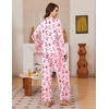 Ekouaer Womens Long Sleeve Pajamas Set Button Down Pj Sets Cute Bow Tie Pjs(Pink Cowboy Boots)