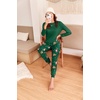 Ekouaer Womens Pajama Sets Long Sleeve Pjs with Jogger Pants Soft Sleepwear(Christmas Reindeer)