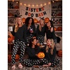 Ekouaer Womens Pajama Sets Long Sleeve Pjs with Jogger Pants Soft Sleepwear(Halloween Skull)