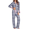 Blue and White Checkered