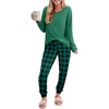 Green and Black Plaid