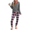 Red and Grey Plaid