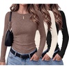3pcs Brown/ Black/ Beige