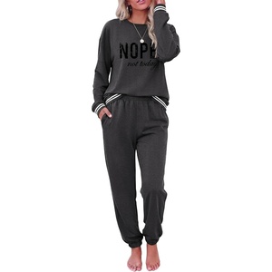 Ekouaer Women’s 2 Piece Lounge Sets Casual Matching Set 2026 Fashion Outfit(Dark Grey-nope)