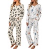 Black Daisy  Blue Orange Floral