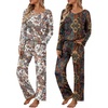 Taupe Paisley  Dark Paisley