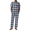 Plaid/Blue Grey