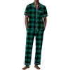 Plaid/Green and Black