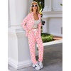Ekouaer Pajamas Set Long Sleeve Sleepwear Womens Button Down Soft Pjs(Christmas Gingerbread)
