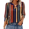 Boho Brown Striped