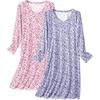 Purple Floral/Pink Floral